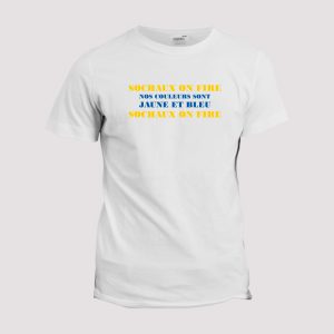 T-shirt Chant supporter  Sochaux on fire T-shirt Chant supporter  Sochaux on fire