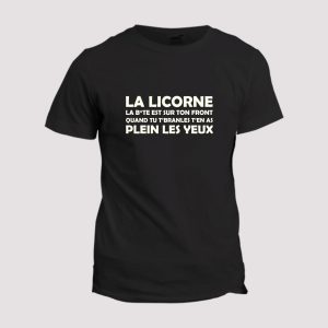 T-shirt Chant supporter de Caen  La licorne T-shirt Chant supporter de Caen  La licorne