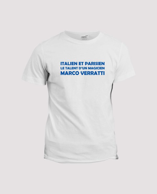 T-shirt Chant supporter de football de Paris  Le magicien Marco Verratti