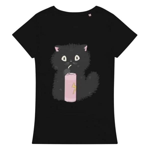 T-shirt Chat Noir Milkshake