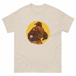 T-shirt Chien Boxer T-shirt Chien Boxer