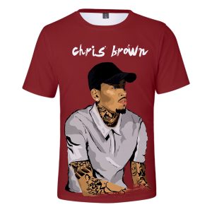 T shirt Chris Brown All over Crer Son T Shirt 5