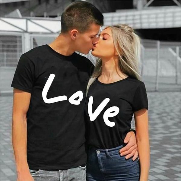 T-shirt Couple Love