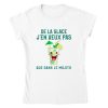 T-shirt De la glace j’en veux pas que dans le mojito