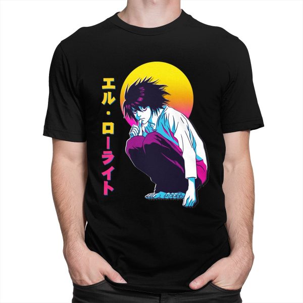 T-shirt Death Note L Manga