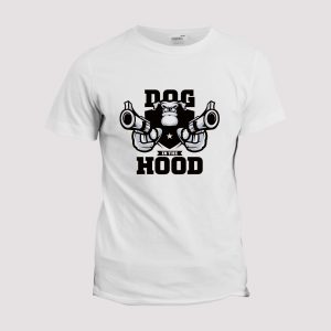 T-shirt  Dog in the hood T-shirt  Dog in the hood