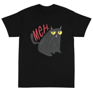 T-shirt Drole Chat noir T-shirt Drole Chat noir