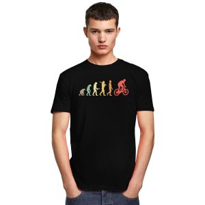 T-shirt Evolution Cycliste Velo humour