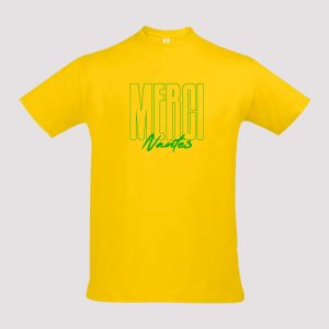 T-shirt Fan FC Nantes Foot  Merci Nantes T-shirt Fan FC Nantes Foot  Merci Nantes