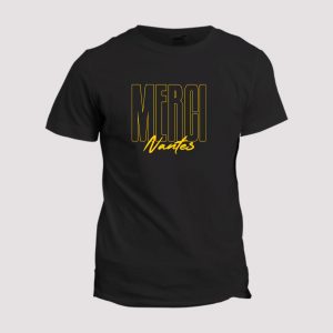 T-shirt Fan FC Nantes Foot  Merci Nantes T-shirt Fan FC Nantes Foot  Merci Nantes