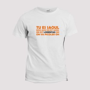 T-shirt Football  On est Lorientais oh T-shirt Football  On est Lorientais oh