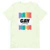 T-shirt Gay friendly arc en ciel