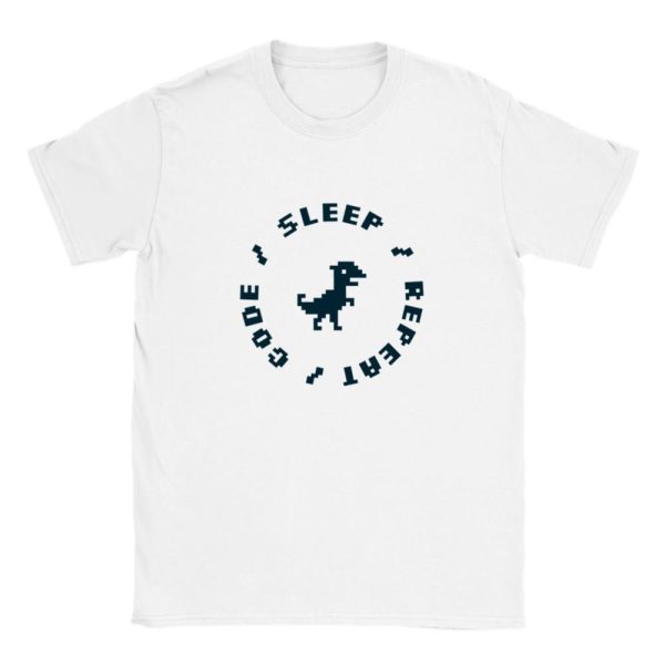 T-shirt Geek I Code I Sleep I Repeat