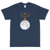 T-shirt Geek Parodie Google Map Lune