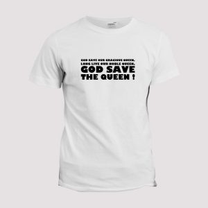 T-shirt God save the Queen T-shirt God save the Queen