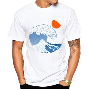 T-shirt Grande vague T-shirt Grande vague