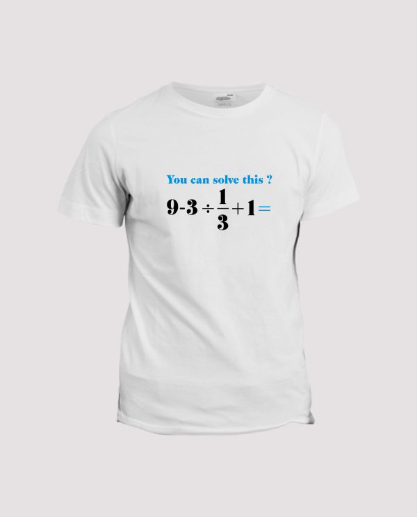 T-shirt Homme you can solve this