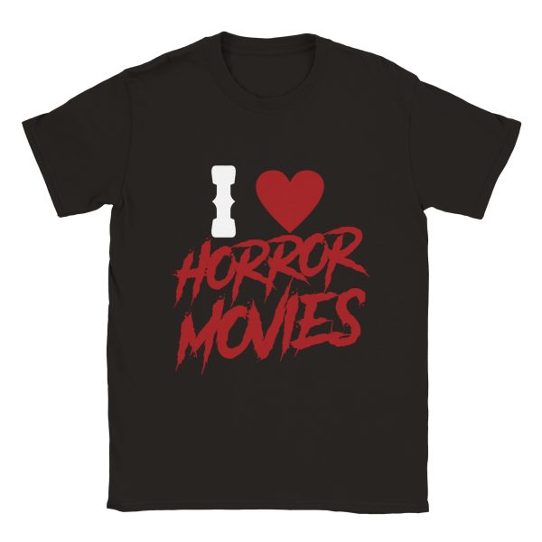 T-shirt I love horror movies