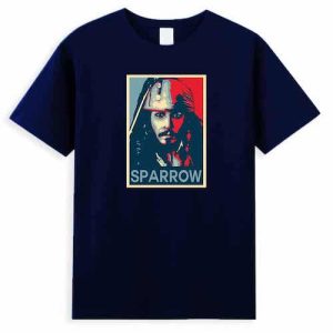 T-shirt Jack Sparrow Pirates des caraebes