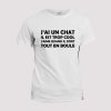 T-shirt J’ai un chat il est trop cool