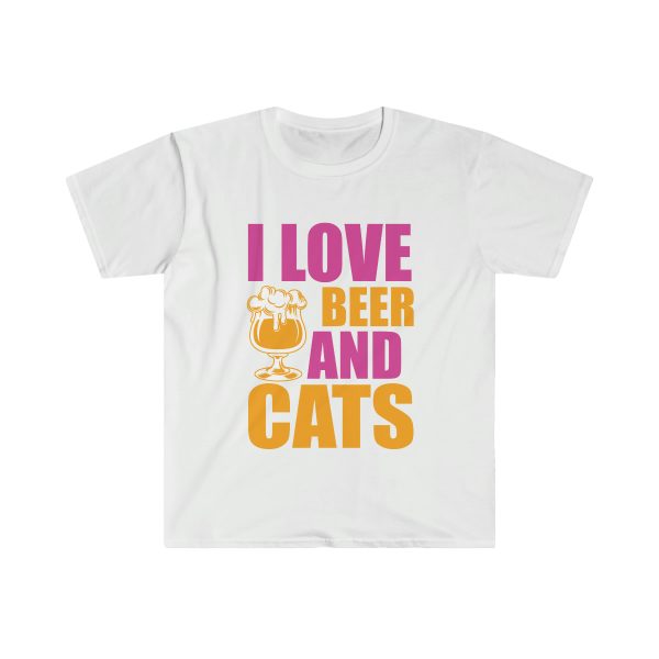 T-shirt J’aime la biere et les chats