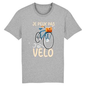 T-shirt Je peux pas j'ai velo 1 T shirt Je peux pas jai vlo Crer Son T Shirt 6