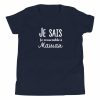 T-shirt Je sais je ressemble a Maman