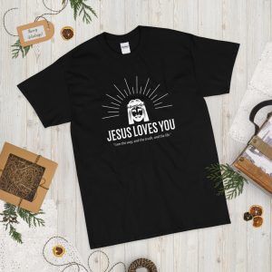T-shirt Jesus loves you