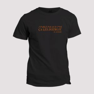 T-shirt J’parle pas aux cons ca les instruit T-shirt J’parle pas aux cons ca les instruit