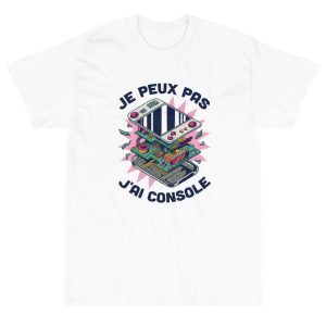 T-shirt J’peux pas j’ai console