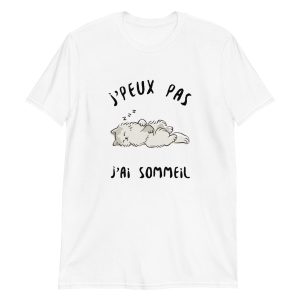 T-shirt J’peux pas j’ai sommeil