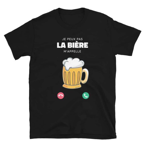 T-shirt J’peux pas la biere m’appelle