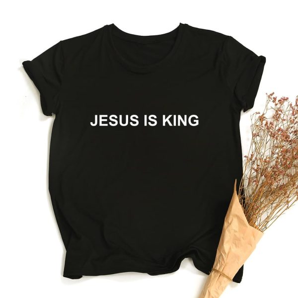 T-shirt Jesus is King – Femme