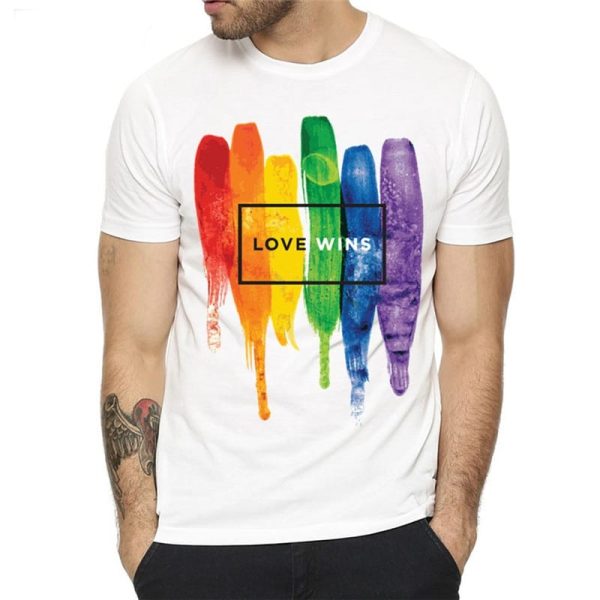T-shirt LGBT Love Wins
