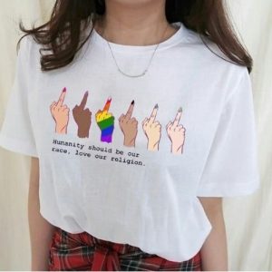 T-shirt LGBT Racisme Homophobie T-shirt LGBT Racisme Homophobie