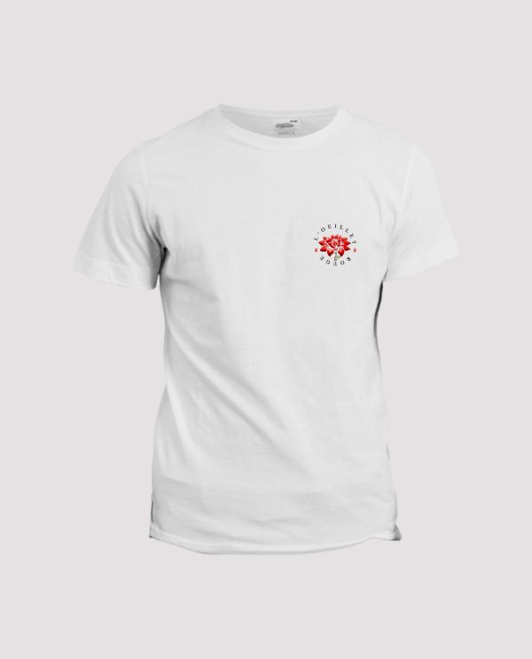 T-shirt L’Oeillet Rouge  La fleur et le fusil