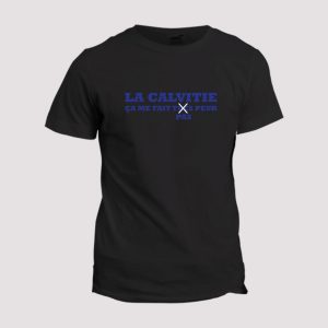 T-shirt  La calvitie ca me fait pas peur T-shirt  La calvitie ca me fait pas peur