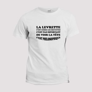 T-shirt La levrette c’est comme les crevettes T-shirt La levrette c’est comme les crevettes