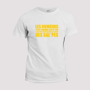 T-shirt Les rumeurs c’est comme les bites T-shirt Les rumeurs c’est comme les bites