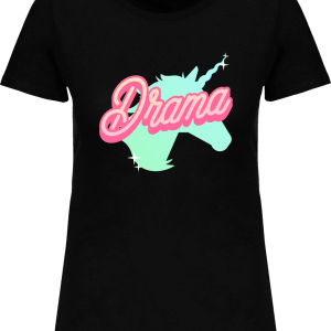 T-shirt Licorne Drama Queen T-shirt Licorne Drama Queen