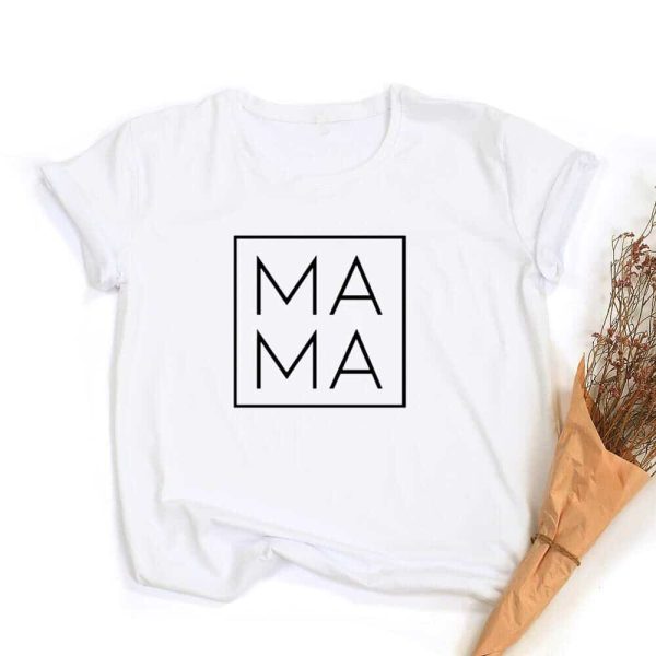 T-shirt Mama imprime