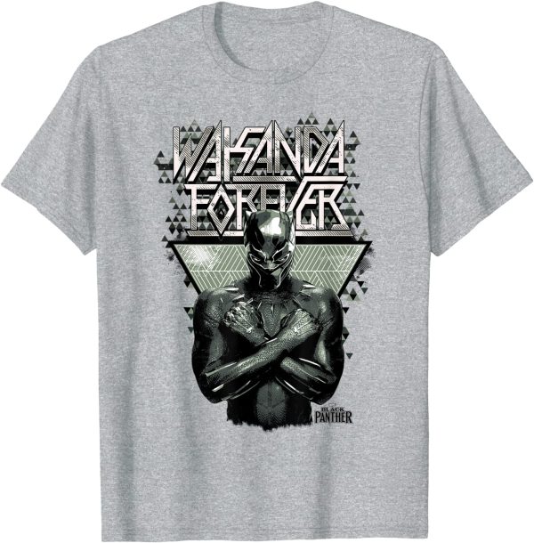 T-shirt Marvel Black Panther Wakanda Forever