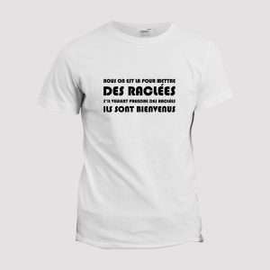 T-shirt Matt Pokora  nous on est la pour mettre des raclees T-shirt Matt Pokora  nous on est la pour mettre des raclees