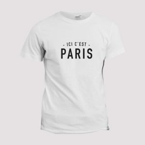 T shirt Messi Ici cest Paris 3