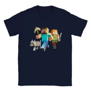 T shirt Minecraft enfant Crer Son T Shirt 3
