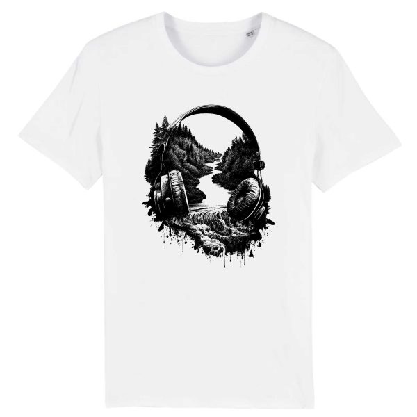 T-shirt Musique et Nature – Tee shirt musique