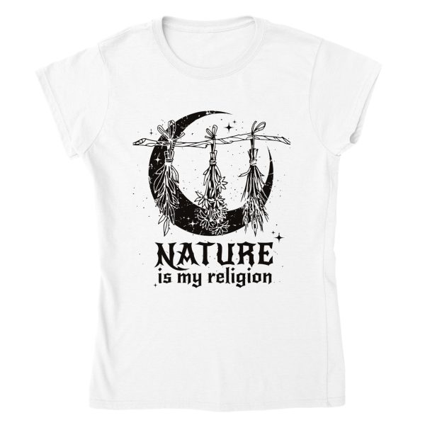 T-shirt Nature is my religion