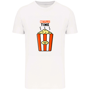 T-shirt Netflix Time Popcorn T-shirt Netflix Time Popcorn