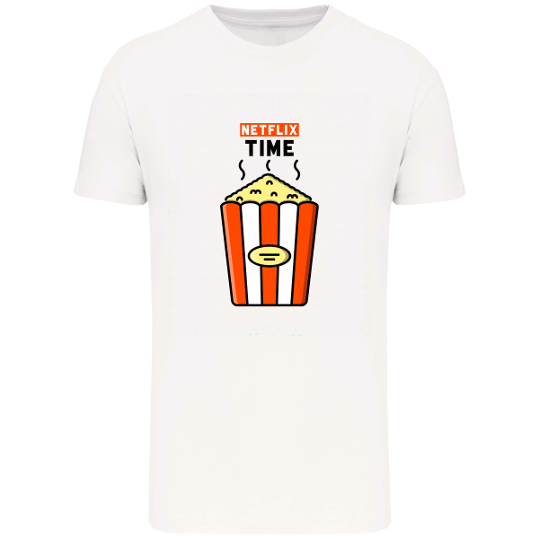 T-shirt Netflix Time Popcorn
