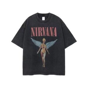 T shirt Nirvana Crer Son T Shirt 4